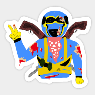 Superhero Sticker